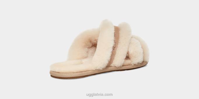 sievietes UGG scuffita Z48J543 smiltis