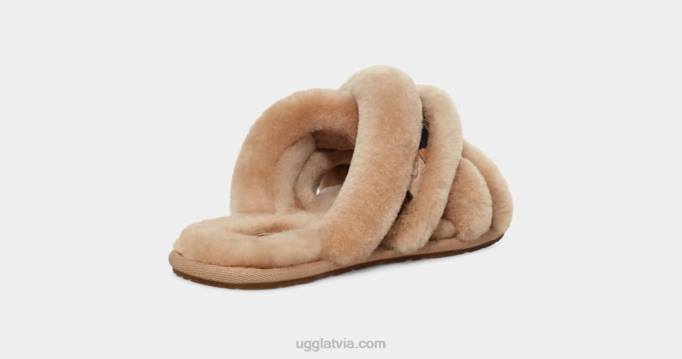 sievietes UGG scuffita plankumains Z48J41 dabisks