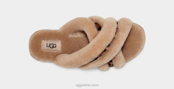 sievietes UGG scuffita plankumains Z48J41 dabisks