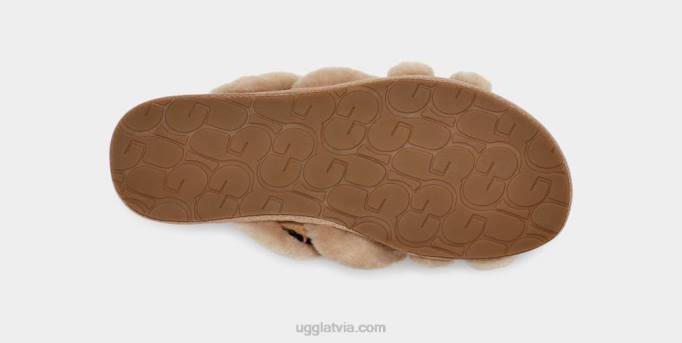 sievietes UGG scuffita plankumains Z48J41 dabisks