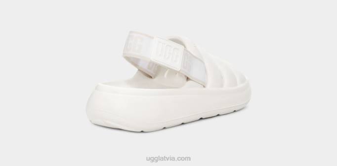 sievietes UGG sports yeah slide Z48J443 spilgti balts