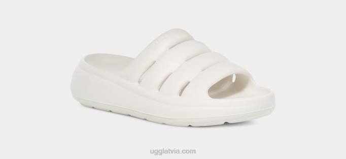 sievietes UGG sports yeah slide Z48J443 spilgti balts