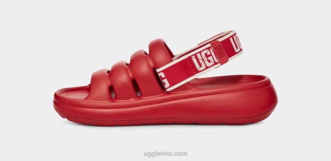 sievietes UGG sports yeah slide Z48J444 samba sarkana