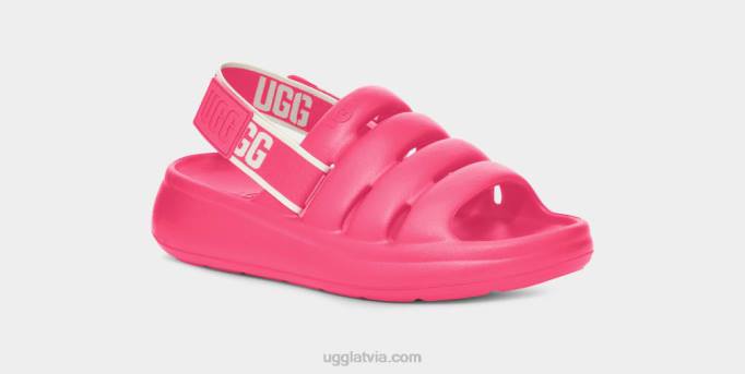 sievietes UGG sports yeah slide Z48J445 taffy rozā