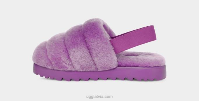 sievietes UGG super pūkaina čība Z48J802 purpursarkanas debesis