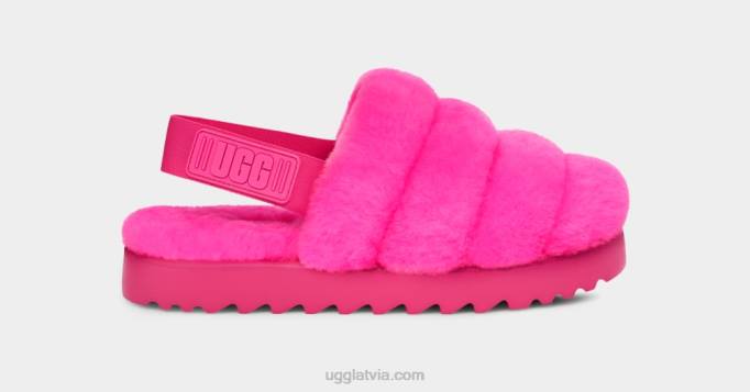 sievietes UGG super pūkaina čība Z48J803 taffy rozā