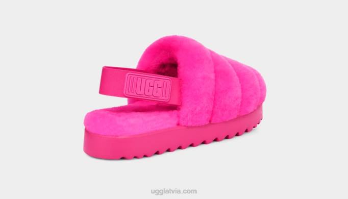 sievietes UGG super pūkaina čība Z48J803 taffy rozā