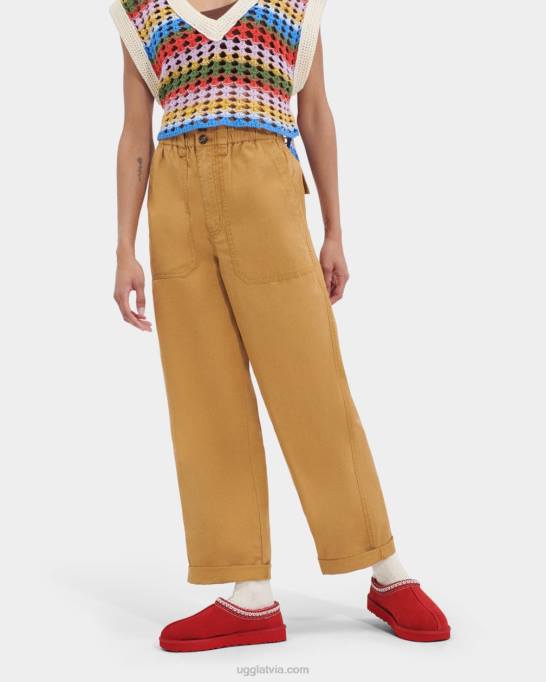 sievietes UGG tasman čības Z48J28 samba red tnl