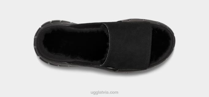 sievietes UGG westsider slide Z48J863 melna zamšāda