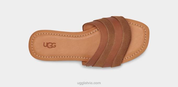 sievietes UGG ximena Z48J828 kastaņu āda