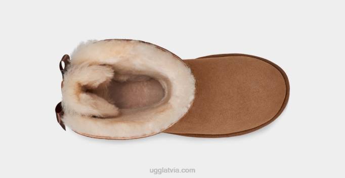 sievietes UGG Bailey Bow ii Z48J356 kastanis