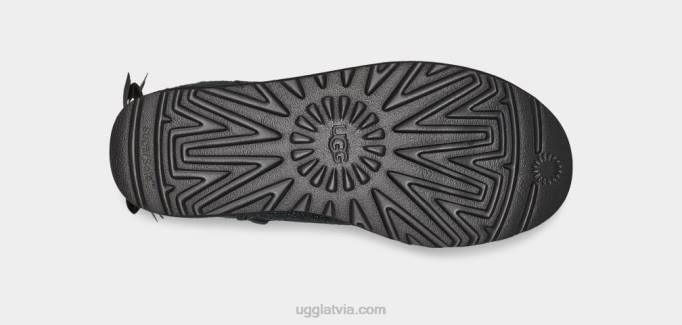 sievietes UGG Beilija priekšgala mirgošana Z48J630 melns