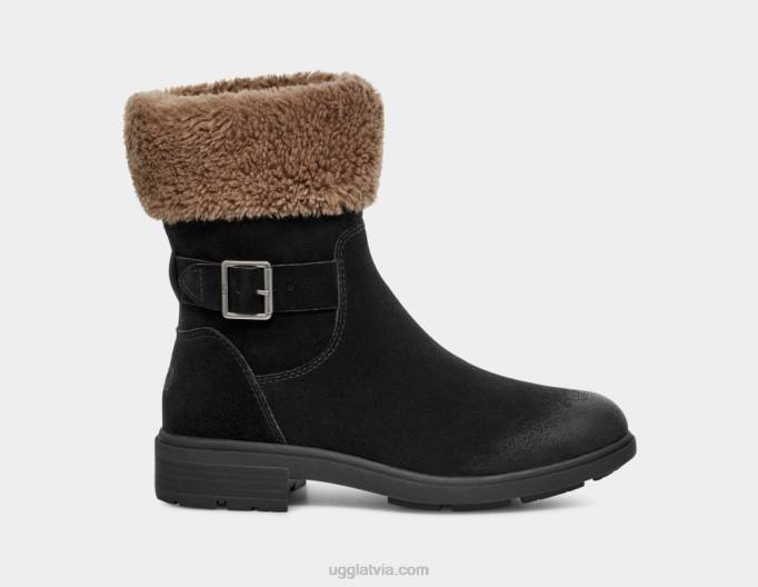 sievietes UGG Harisona aproce Z48J2044 melna zamšāda