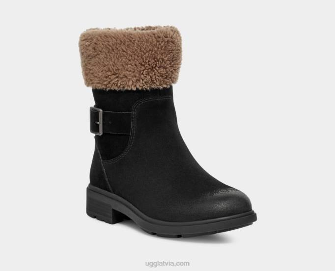 sievietes UGG Harisona aproce Z48J2044 melna zamšāda