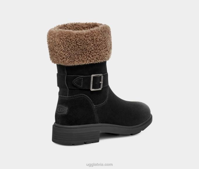 sievietes UGG Harisona aproce Z48J2044 melna zamšāda
