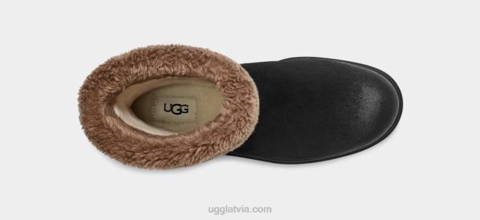sievietes UGG Harisona aproce Z48J2044 melna zamšāda