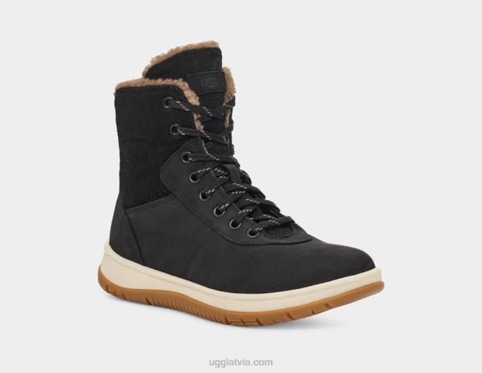 sievietes UGG Lakesider vidus mežģīnes Z48J722 melns