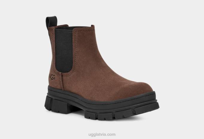 sievietes UGG ashton chelsea zamšādas Z48J50 sadedzināts ciedrs