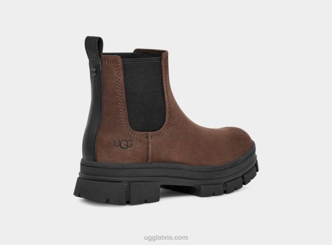 sievietes UGG ashton chelsea zamšādas Z48J50 sadedzināts ciedrs
