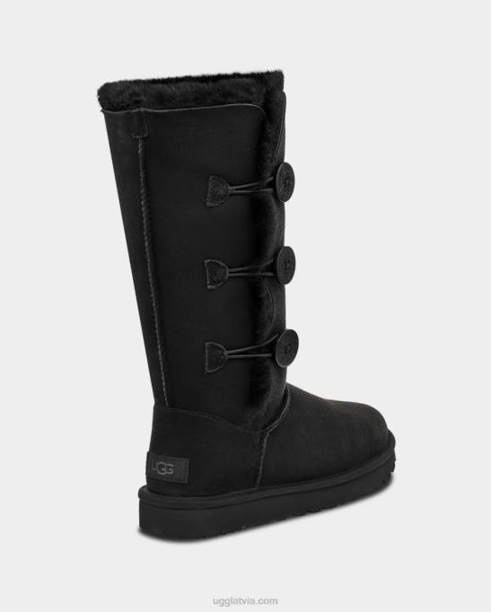 sievietes UGG bailey button triplet ii boot Z48J365 melns