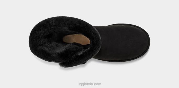 sievietes UGG bailey button triplet ii boot Z48J365 melns