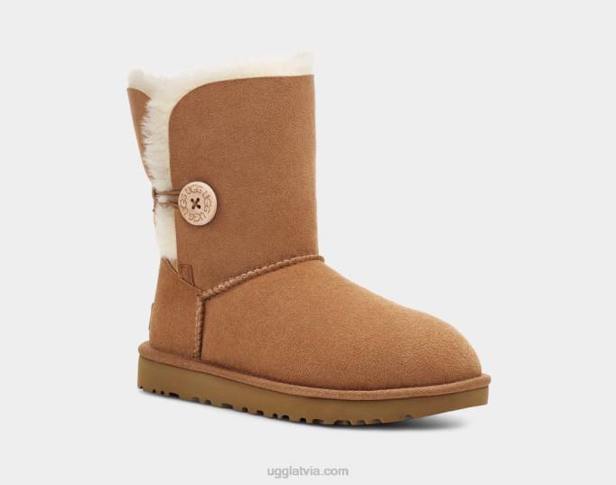 sievietes UGG bailey poga ii Z48J355 kastanis