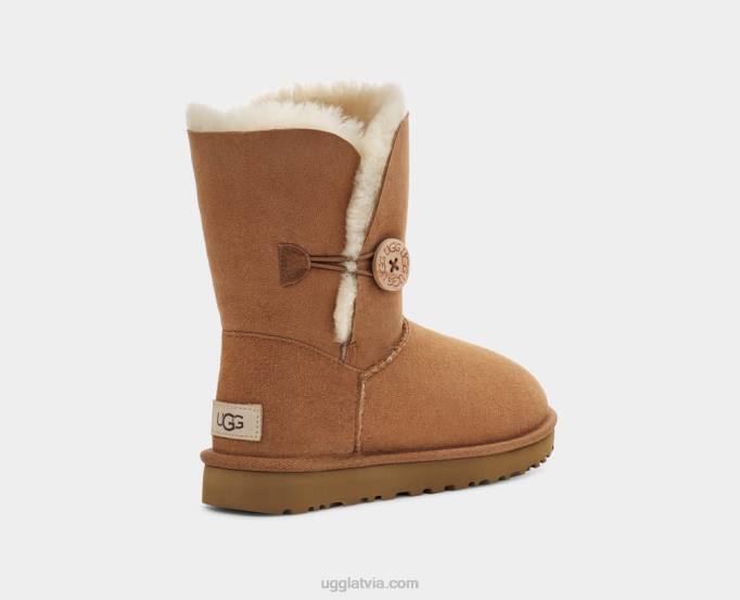 sievietes UGG bailey poga ii Z48J355 kastanis
