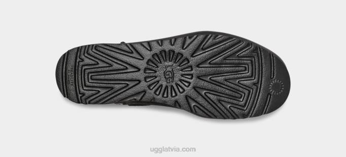 sievietes UGG dekonstruētas mežģīnes Z48J2143 melns