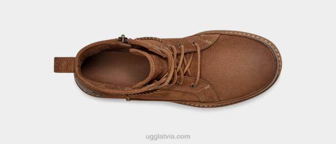 sievietes UGG dekonstruētas mežģīnes Z48J708 kastanis