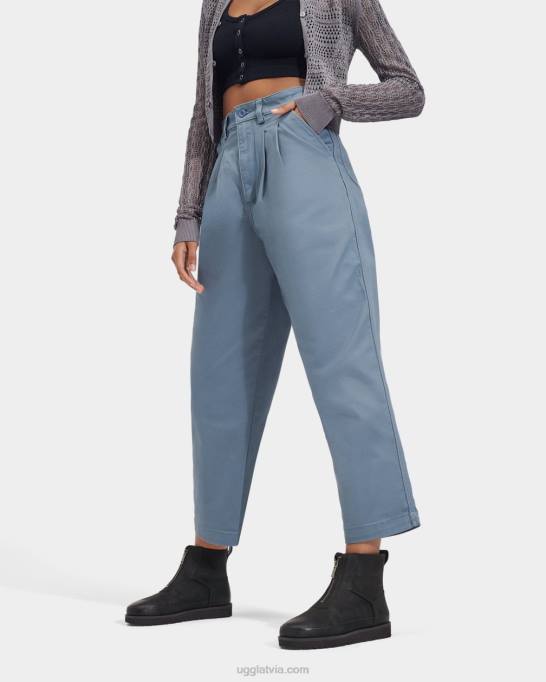 sievietes UGG dekonstruēts priekšējais rāvējslēdzējs Z48J691 melns