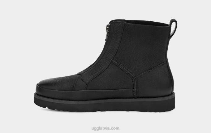 sievietes UGG dekonstruēts priekšējais rāvējslēdzējs Z48J691 melns