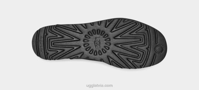 sievietes UGG dekonstruēts priekšējais rāvējslēdzējs Z48J691 melns