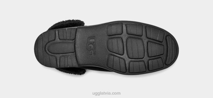 sievietes UGG harisons mājīgas mežģīnes Z48J662 melns