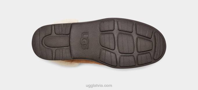 sievietes UGG harisons mājīgas mežģīnes Z48J663 kastanis