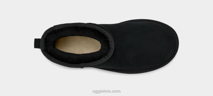 sievietes UGG klasiska mini platforma Z48J347 melns