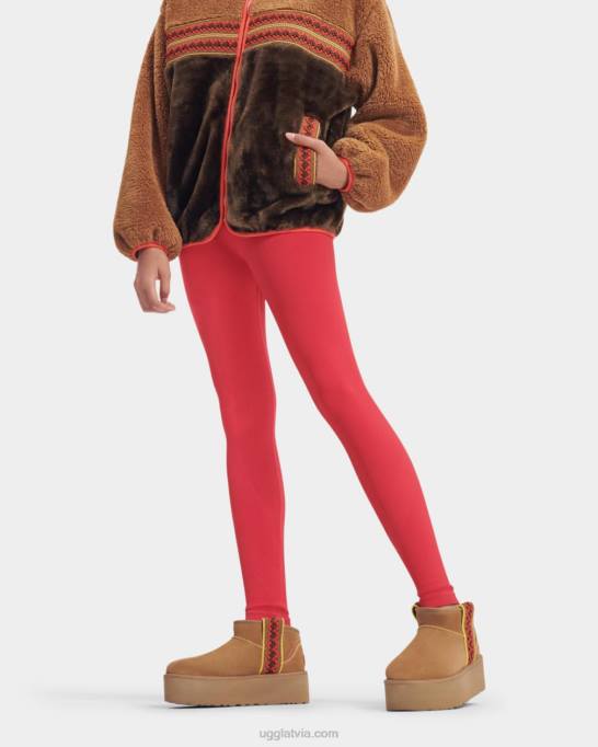 sievietes UGG klasiska ultra mini pinuma platforma Z48J656 kastanis