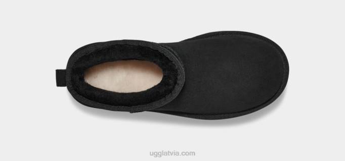sievietes UGG klasiska ultra mini platforma Z48J589 melns