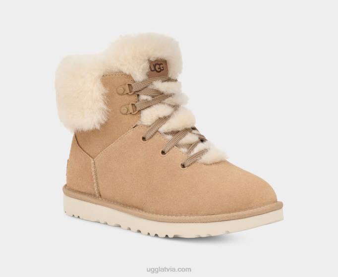 sievietes UGG klasiskas mini kalnu mežģīnes Z48J34 smiltis