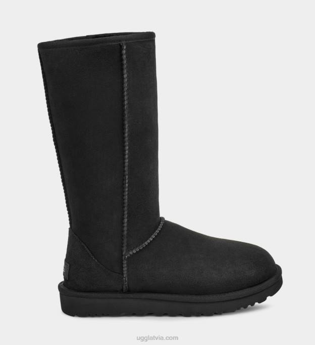 sievietes UGG klasisks augsts ii zābaks Z48J566 melns
