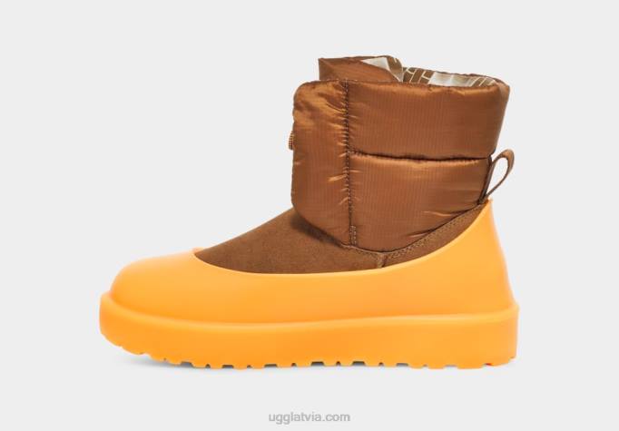 sievietes UGG klasisks maxi pārslēgs Z48J520 kastanis