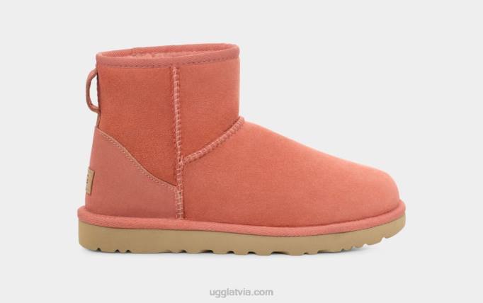 sievietes UGG klasisks mini ii zābaks Z48J2147 māla pods