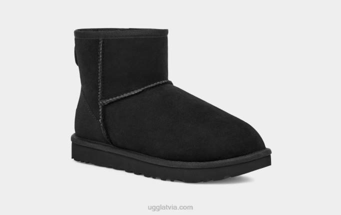 sievietes UGG klasisks mini ii zābaks Z48J474 melns