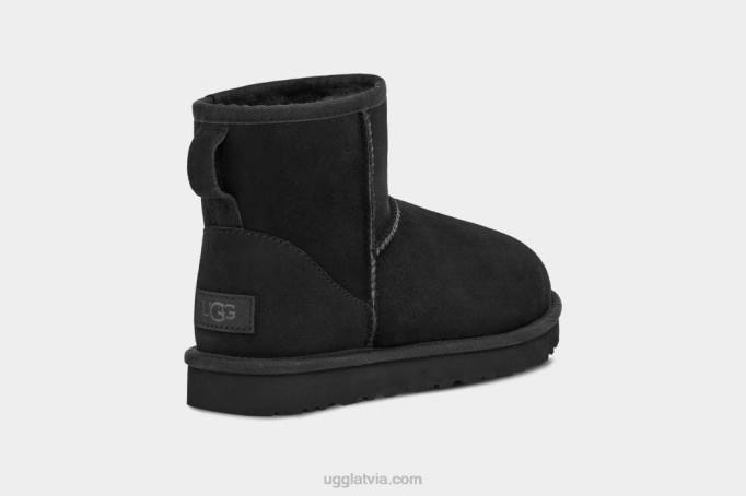 sievietes UGG klasisks mini ii zābaks Z48J474 melns