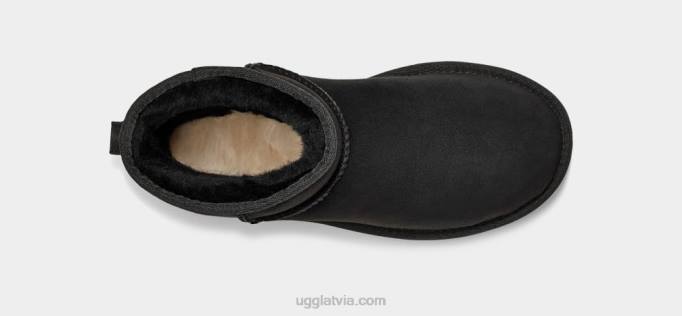 sievietes UGG klasisks mini ii zābaks Z48J474 melns