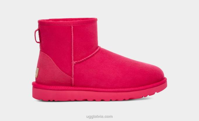 sievietes UGG klasisks mini ii zābaks Z48J853 redīsi