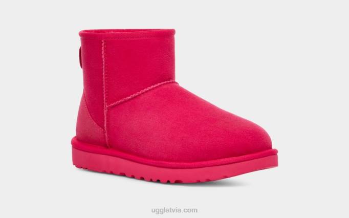 sievietes UGG klasisks mini ii zābaks Z48J853 redīsi