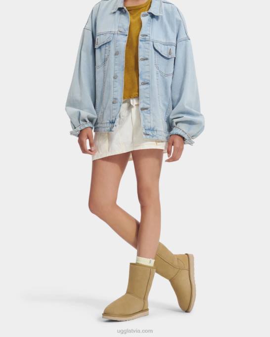 sievietes UGG klasisks īss ii zābaks Z48J714 tomatillo