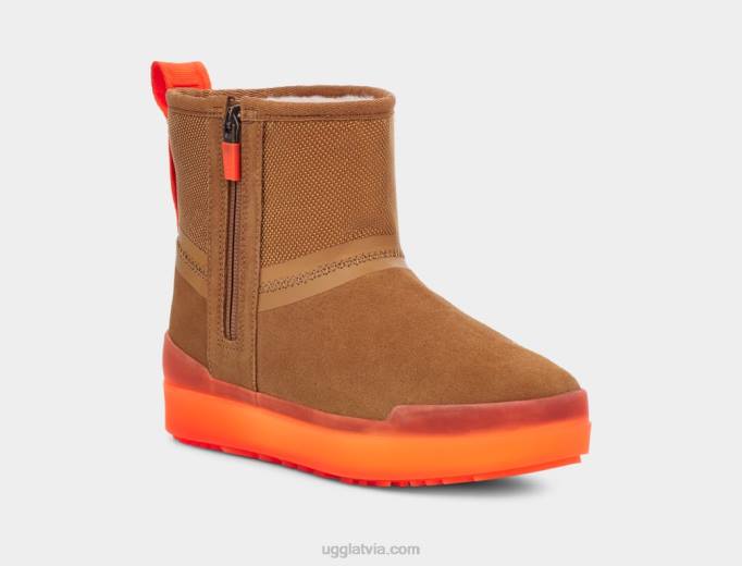 sievietes UGG klasisks tech mini Z48J835 kastanis