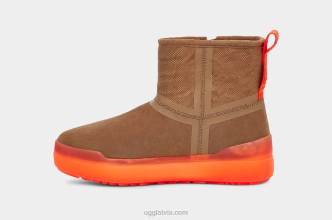 sievietes UGG klasisks tech mini Z48J835 kastanis