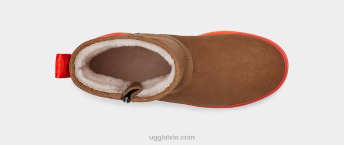 sievietes UGG klasisks tech mini Z48J835 kastanis